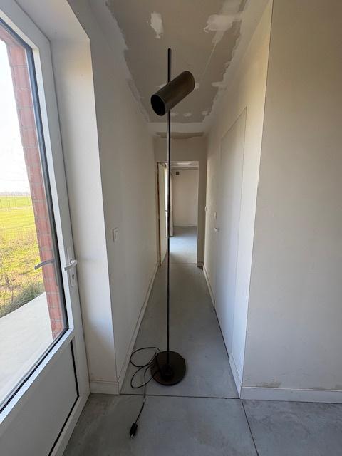 Vloerlamp, Huis en Inrichting, Lampen | Vloerlampen, Ophalen, 200 cm of meer, Zo goed als nieuw, Minimalistisch