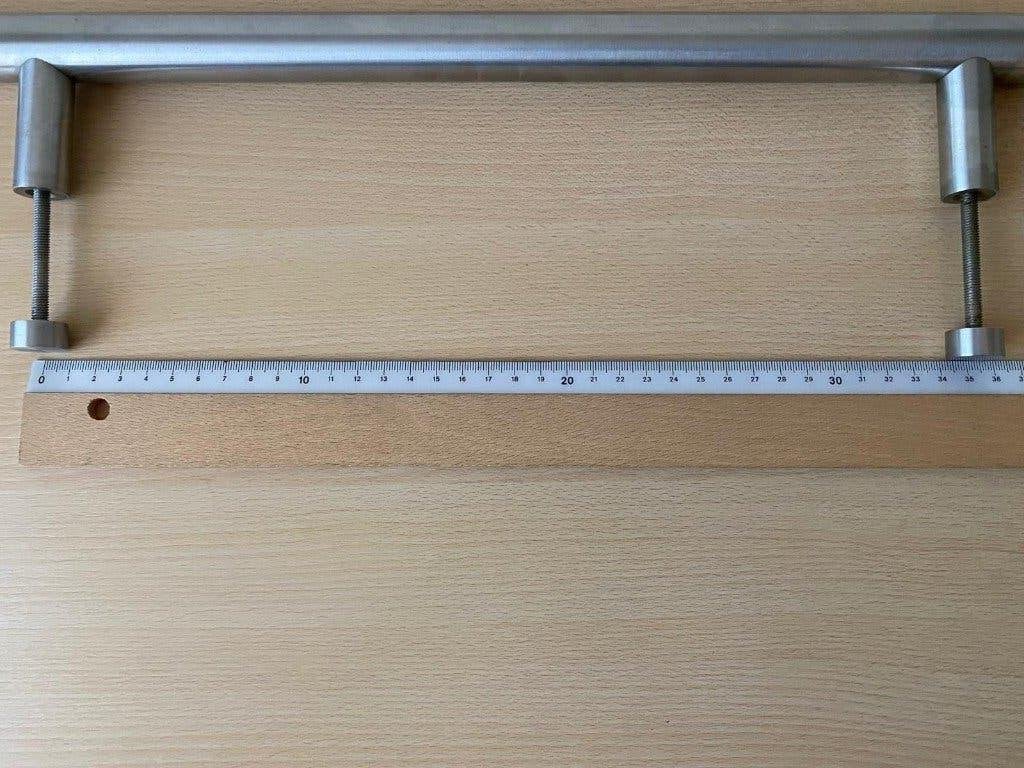 deurgreep, Doe-het-zelf en Bouw, Ophalen, Zo goed als nieuw, Inox, Klink of Kruk