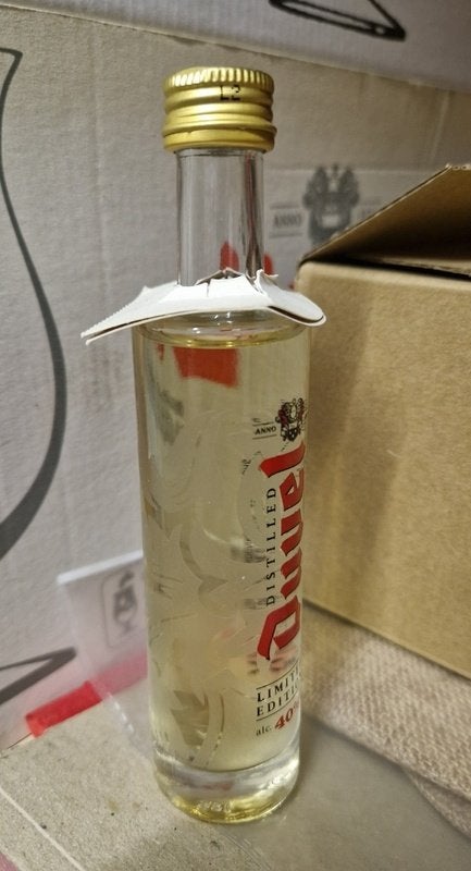 Duvel distilled whiskey - L2 - 10cl, Verzamelen, Ophalen of Verzenden, Flesje(s), Duvel
