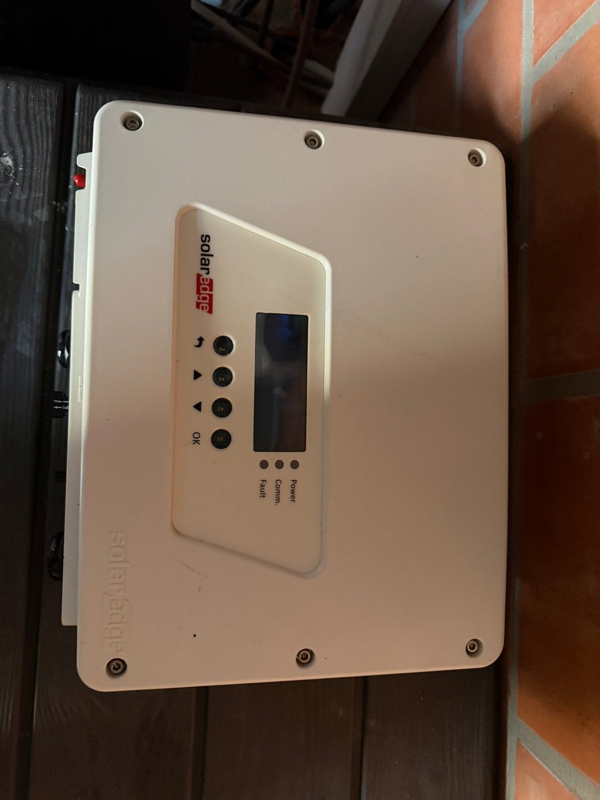 Omvormer solar edge zonnepanelen, Ophalen