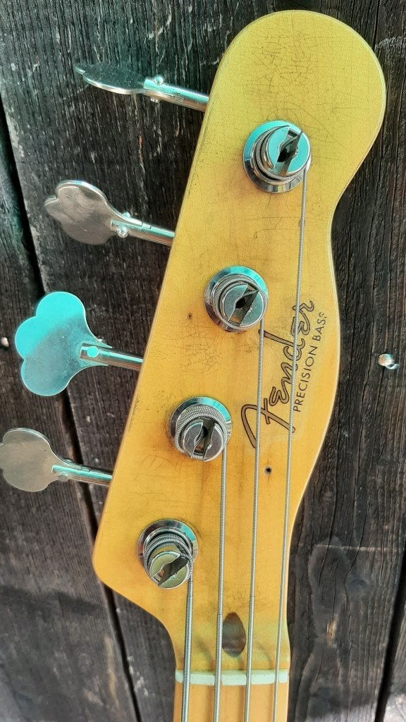 Fender Precision neck 50's/Telecaster basgitaar Sunburst, Muziek en Instrumenten, Snaarinstrumenten | Gitaren | Bas, Verzenden