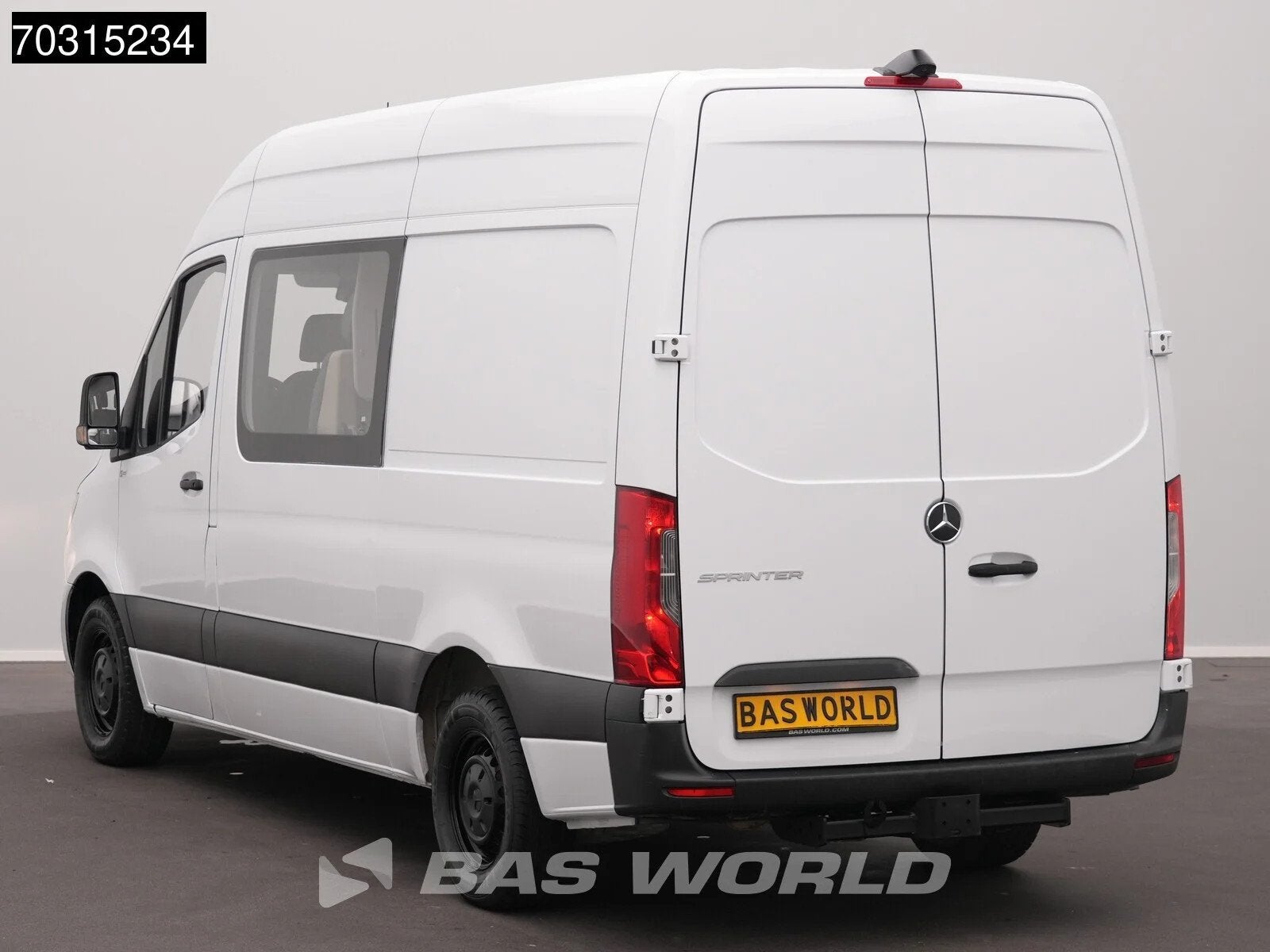 Mercedes Sprinter 314 CDI Automaat Dubbel Cabine L2H2 Airco, Autos, Achat, Euro 6, Entreprise, 7 places