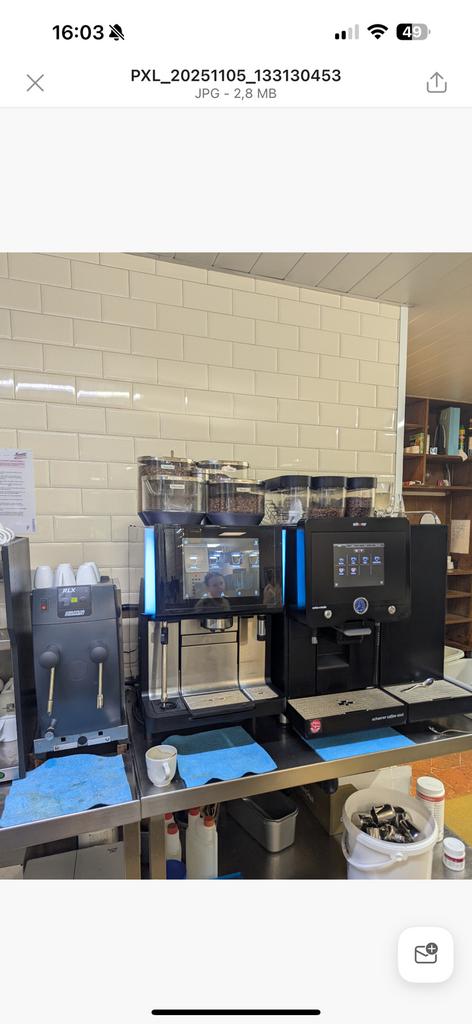 WMF koffiemachine, Elektronische apparatuur, Koffiezetapparaten, Ophalen, Gebruikt, Koffiemachine, Koffiebonen