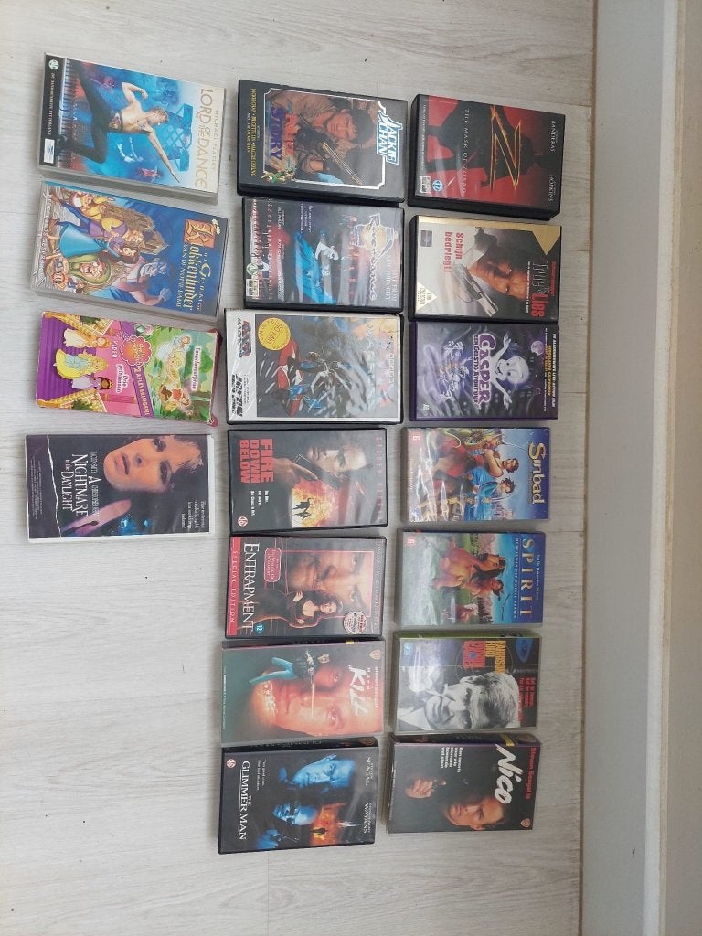 video cassettes, Enlèvement, Utilisé