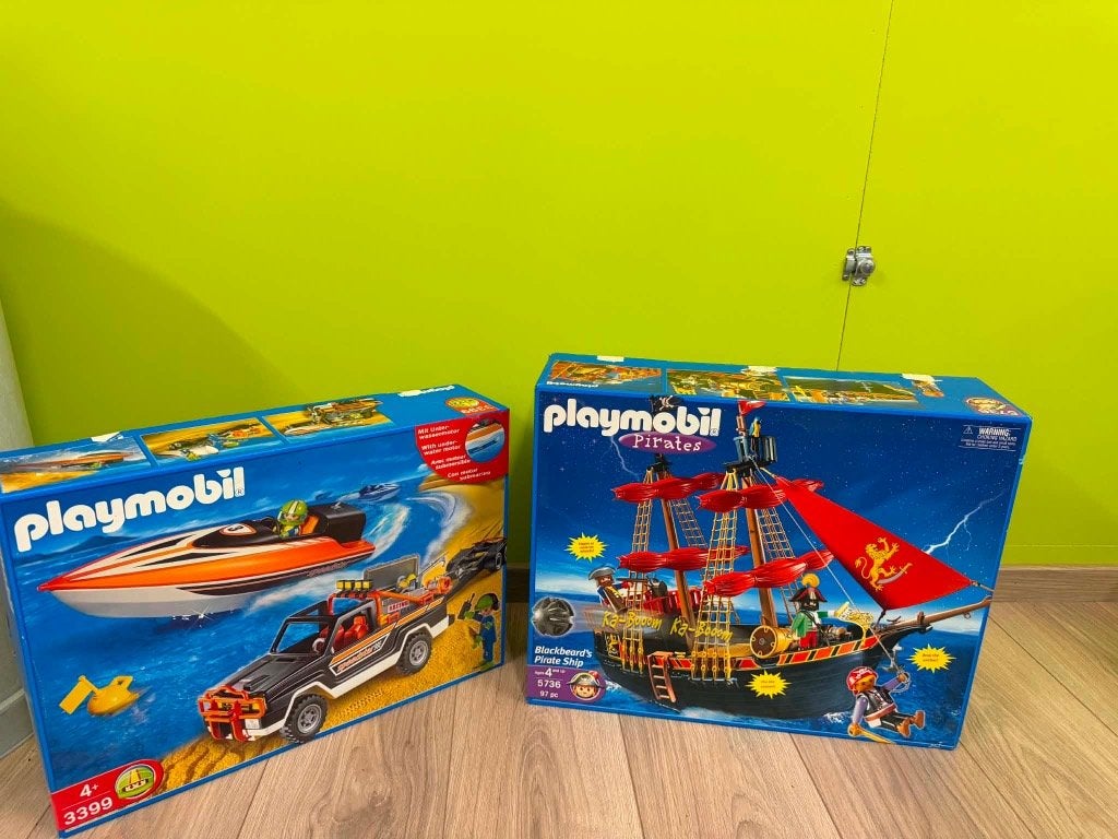 Lot playmobiel, Ophalen, Zo goed als nieuw, Complete set
