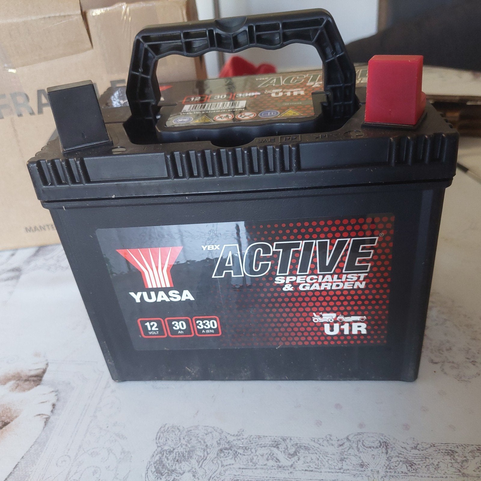 Batterie neuve Tracteur tondeuse., Enlèvement
