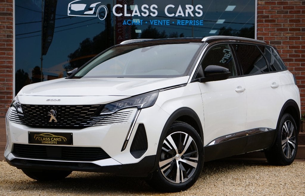 PEUGEOT 5008 1.5 HDi AUTO 7PL CAM PDC CARNET 1ER MAIN EU6d, Autos, Peugeot, Achat, Euro 6, Entreprise, 7 places