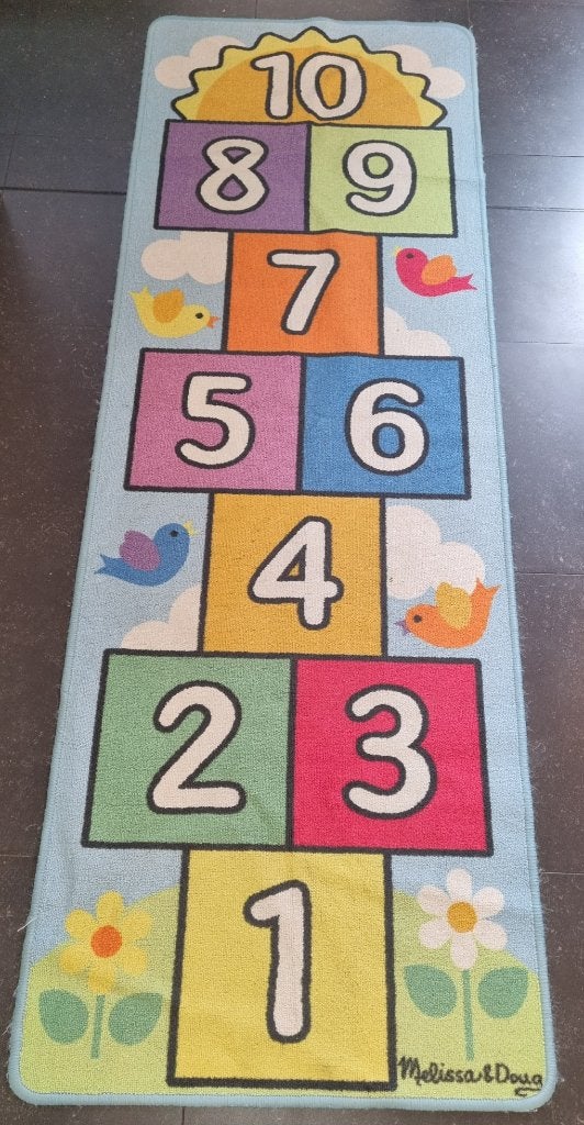 Melissa & Doug Tapis pour enfant 67 x 198 cm, Tapis ou Coussin, Autres marques, Multicolore, Enlèvement
