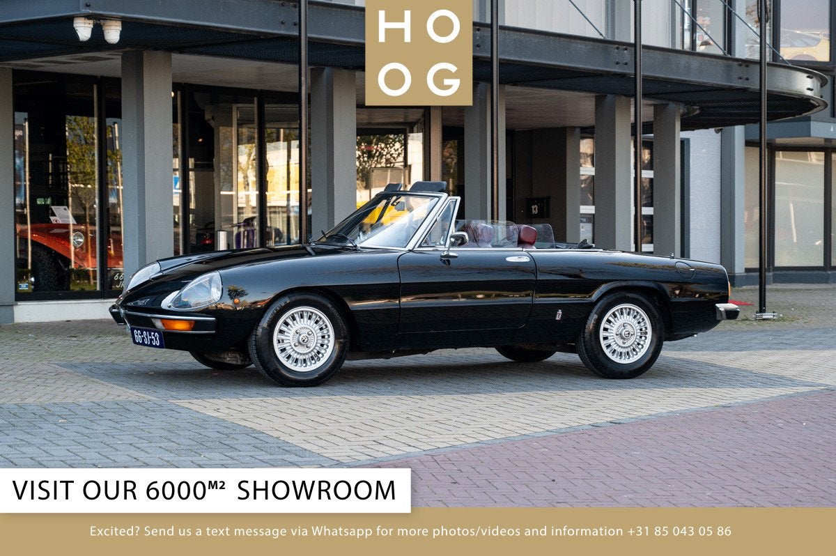 Alfa Romeo Spider 2.0 Veloce Coda Tronca, Autos, Cuir, Achat, Spider, 2 portes