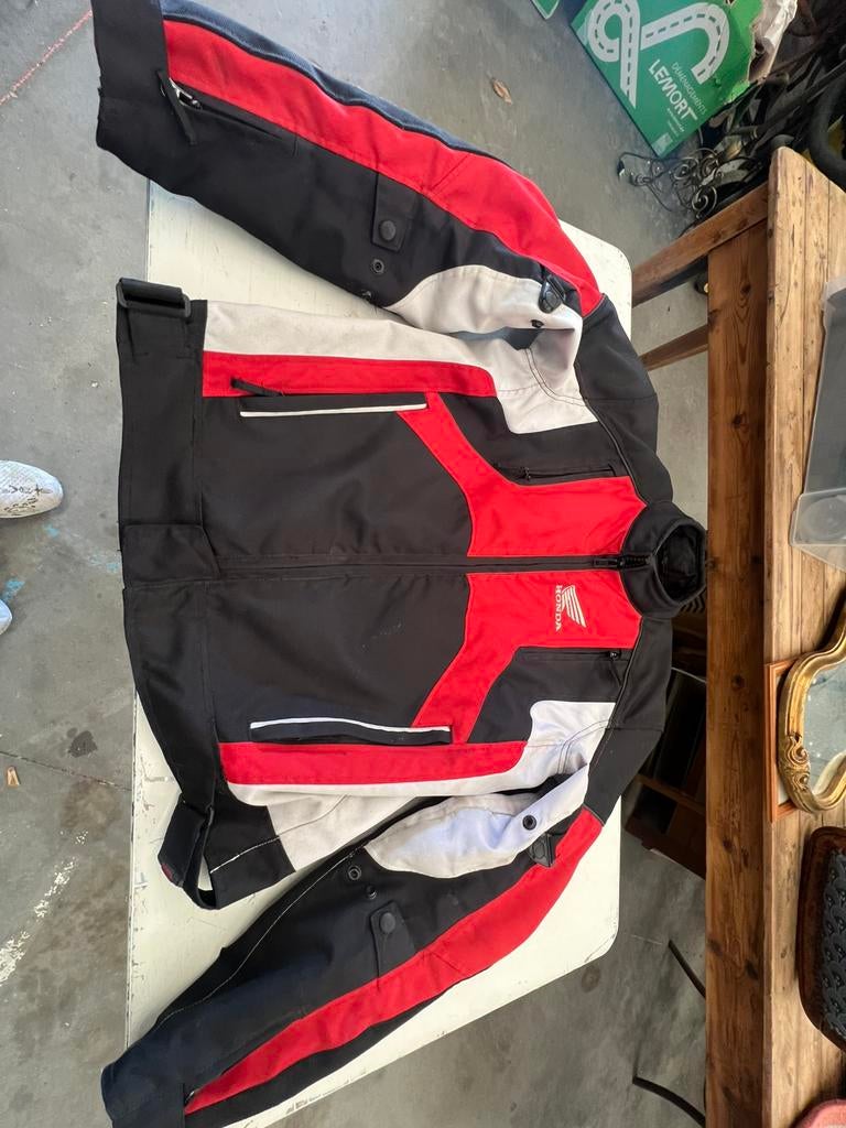 Veste Honda moto      L, Enlèvement ou Envoi, Seconde main, Hommes, Autres types