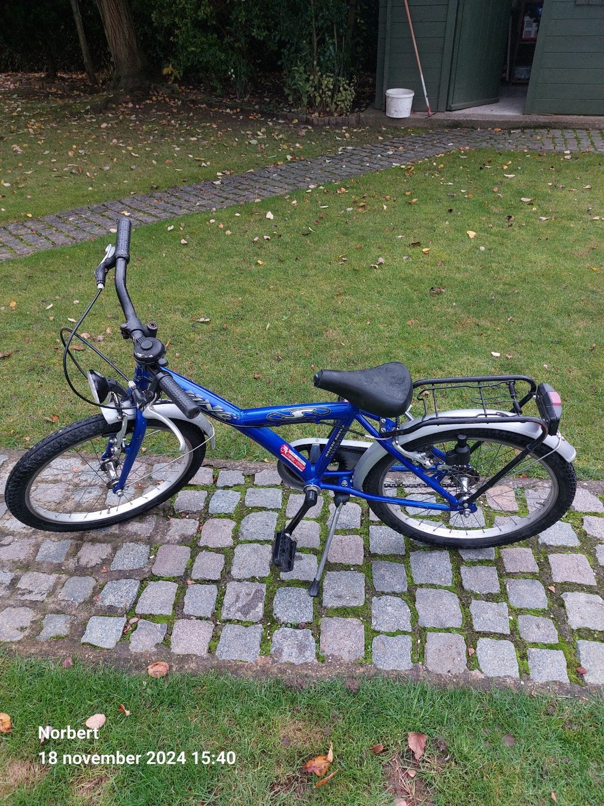 Jongensfiets, Ophalen