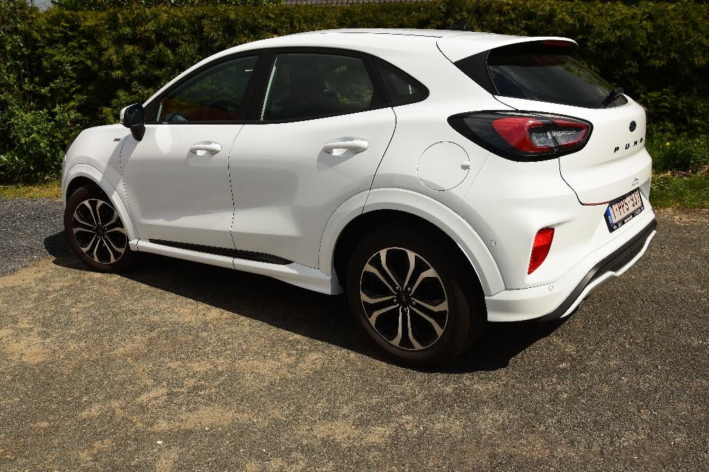 Ford Puma ST line milt hybride, Stof, Puma, Wit, 5 deurs