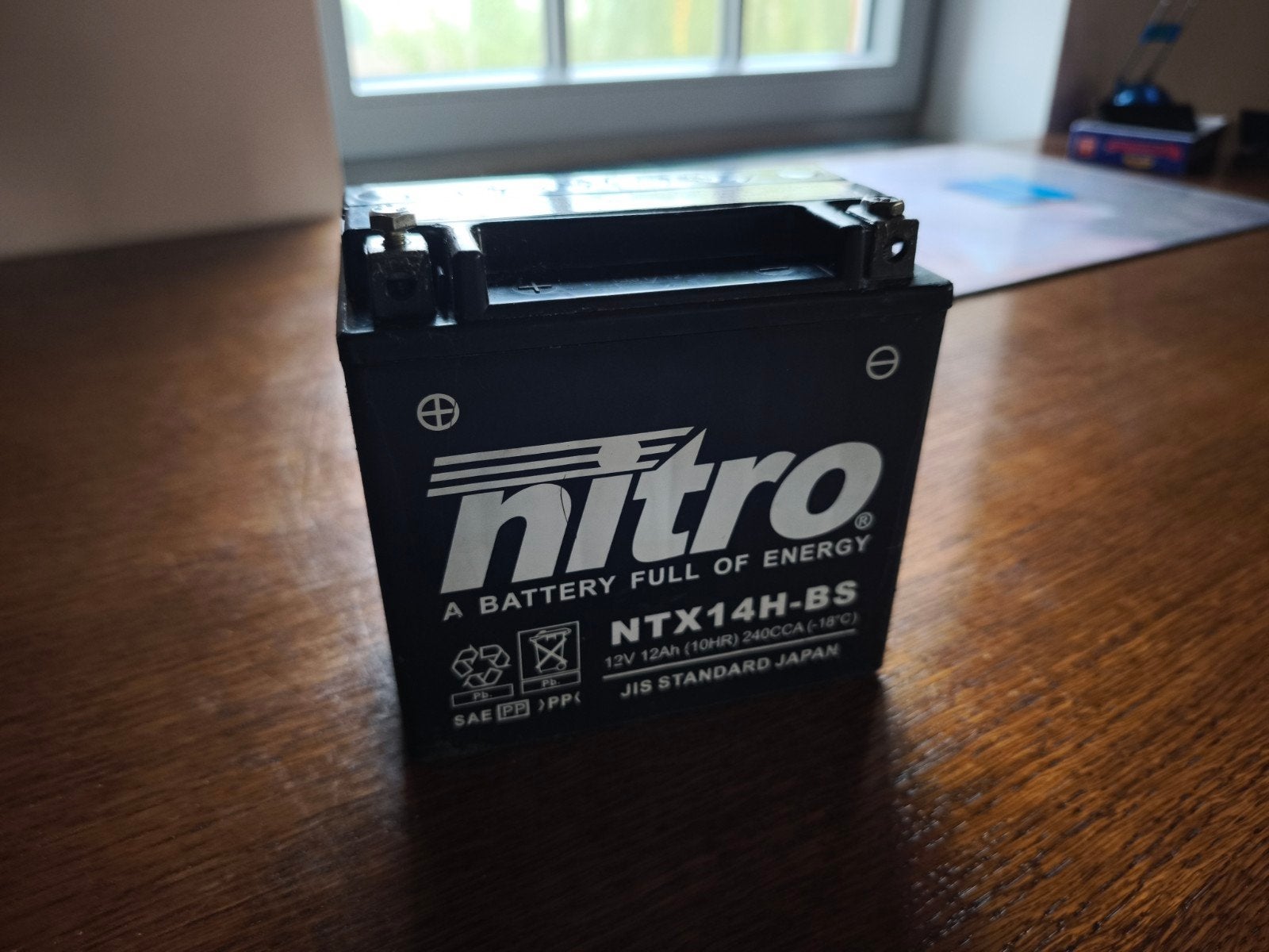 accu 12 v moto, Ophalen, Oplaadbaar