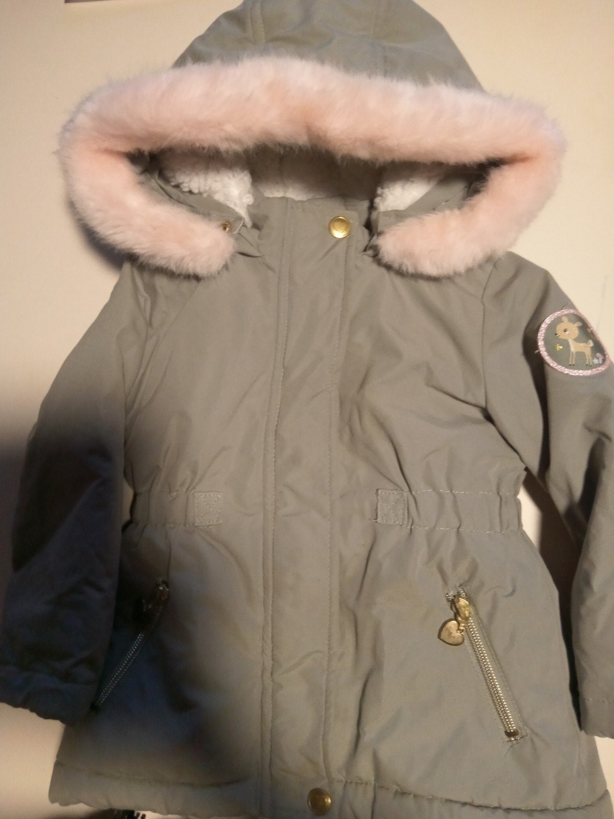 Warme winterjas maat 86, Enfants & Bébés, Enlèvement, Manteau