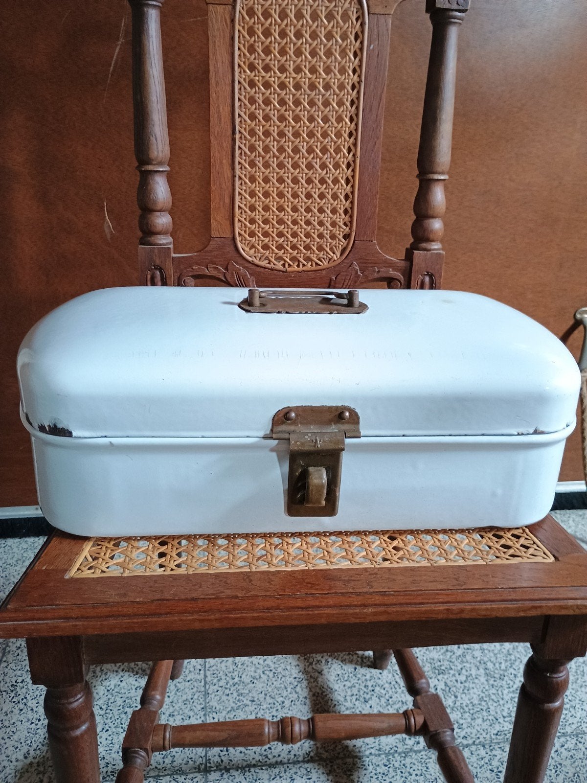 vintage broodblik email, Antiek en Kunst, Antiek | Email, Ophalen of Verzenden