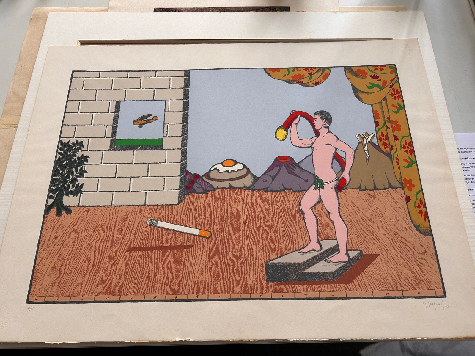 Guy Leclercq (B 🇧🇪) - pop-art en surrealisme 🍳, Antiek en Kunst, Ophalen, Landschappen