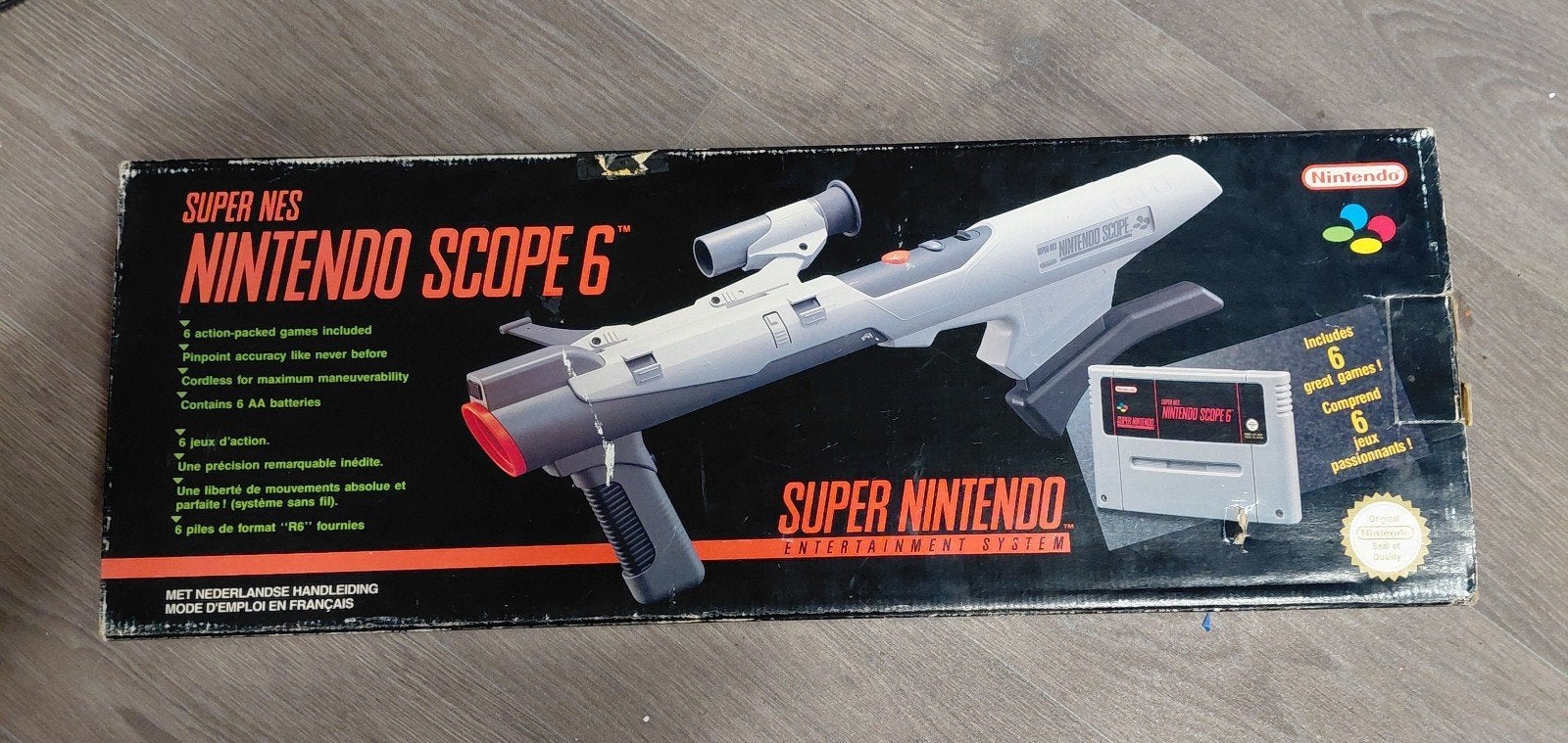 Super Nintendo Scope 6 [BOXED], Games en Spelcomputers, Games | Nintendo Super NES, Ophalen