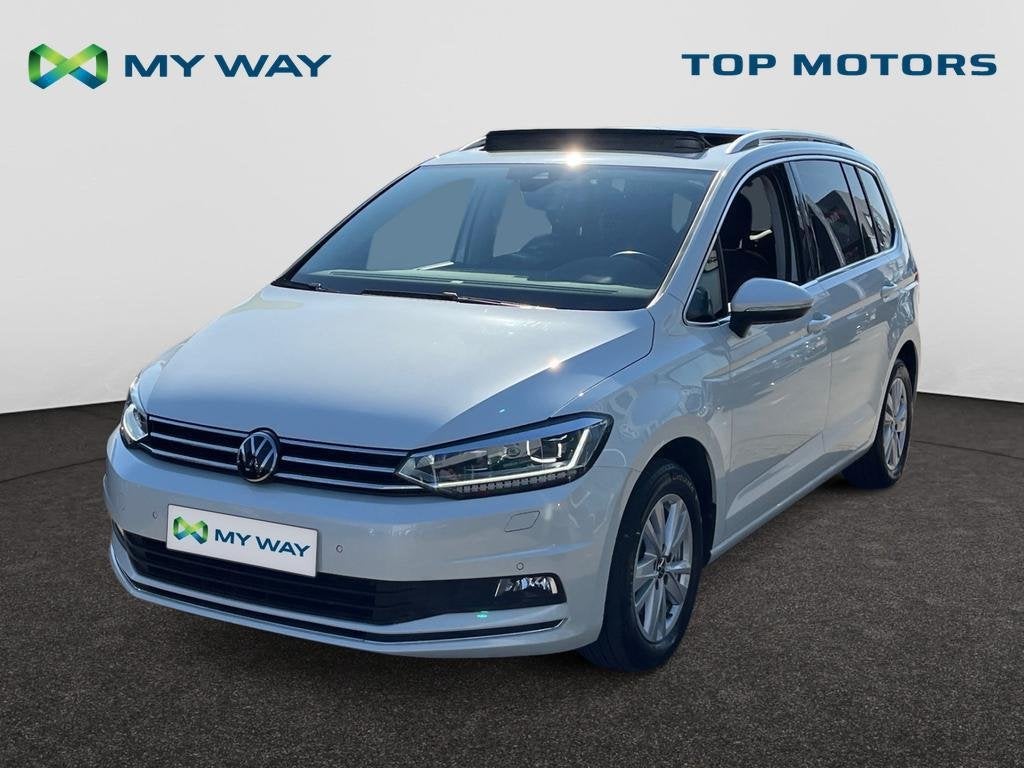 Volkswagen Touran PANODAK*7 ZITPL.*CARPLAY*GPS*ACC*SENSOREN*, Monovolume, 135 g/km, Wit, https://public.car-pass.be/vhr/532e7e7d-f829-495a-b8ee-4b9d0fd863ae