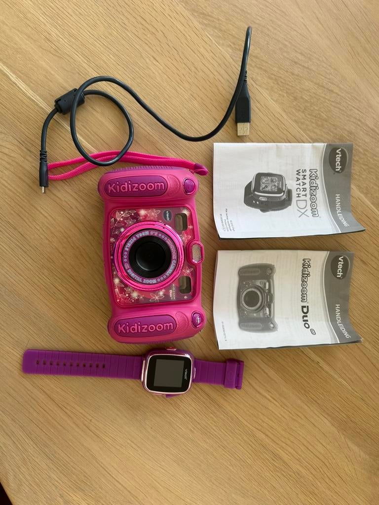 Vtech kidizoom camera en smartwatch, Ophalen, Zo goed als nieuw