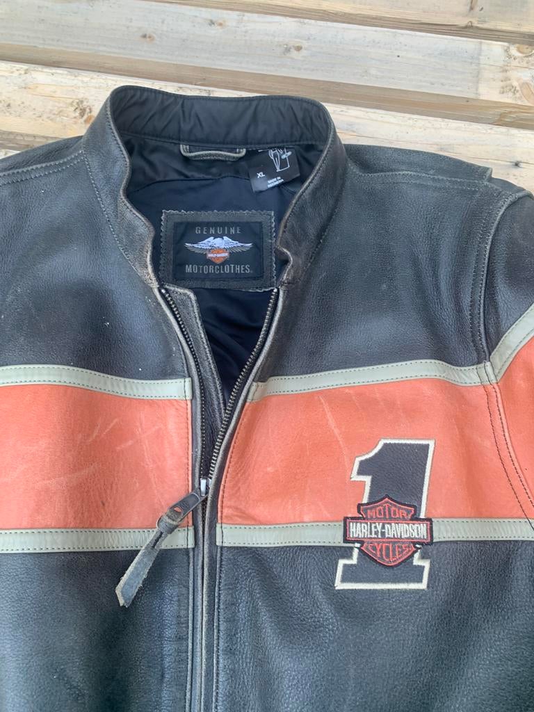 Motorvest harlley davidson, Motos, Vêtements | Vêtements de moto, Enlèvement, Neuf, sans ticket, Hommes, Manteau | cuir