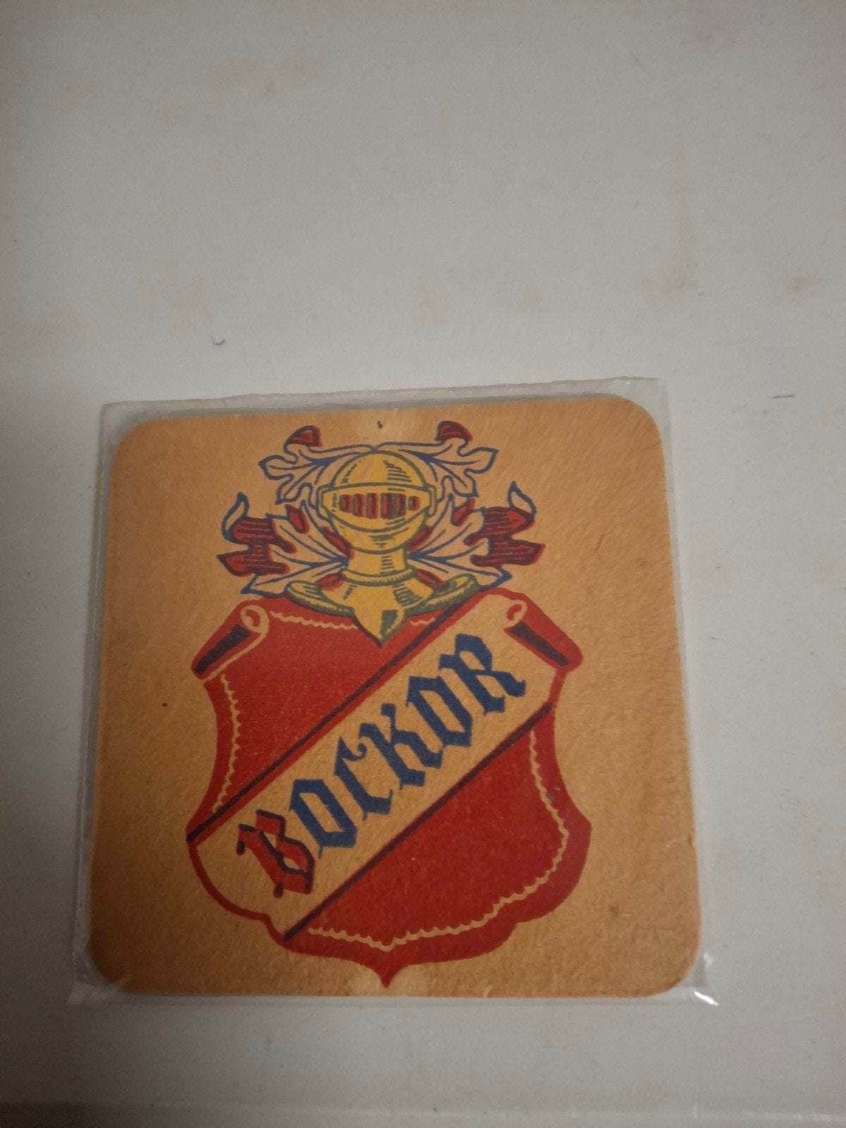 oud bierviltje bockor, Verzamelen, Ophalen of Verzenden