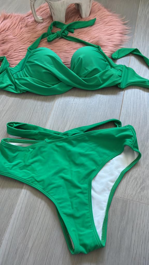 Groene Bikini maat L, Kleding | Dames, Ophalen of Verzenden, Nieuw, Bikini