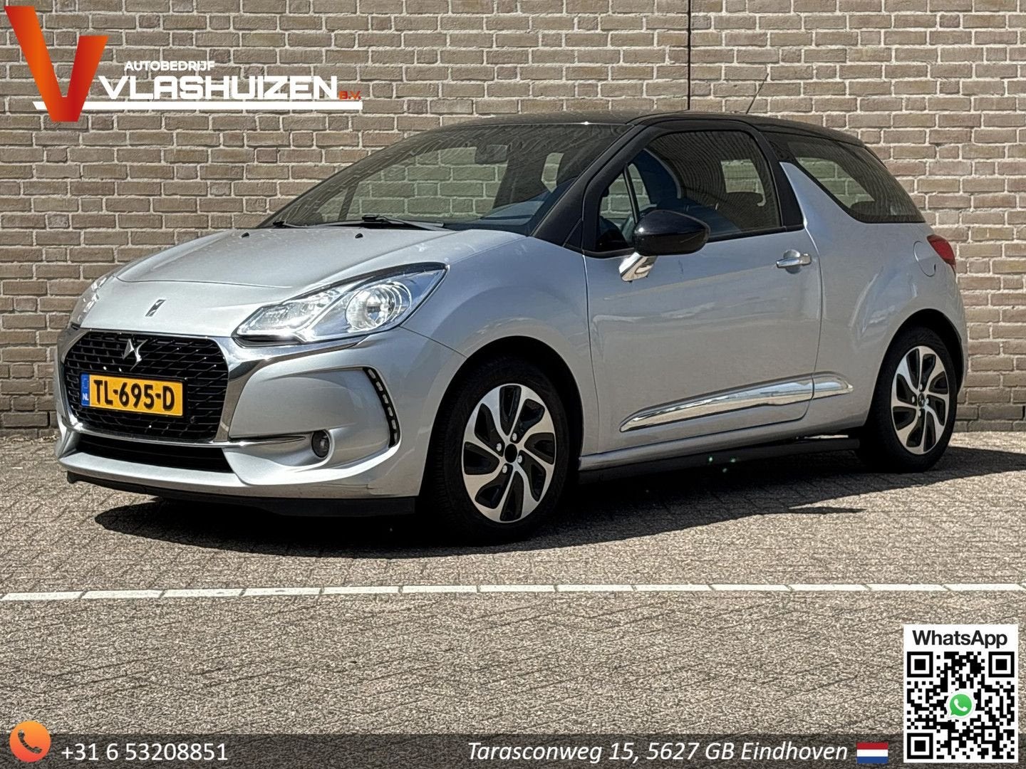 DS Automobiles DS3 1.6 BlueHDi So Chic | Navi | Airco | Crui, Autos, Autos Autre, Argent ou Gris, Achat, Electronic Stability Program (ESP)