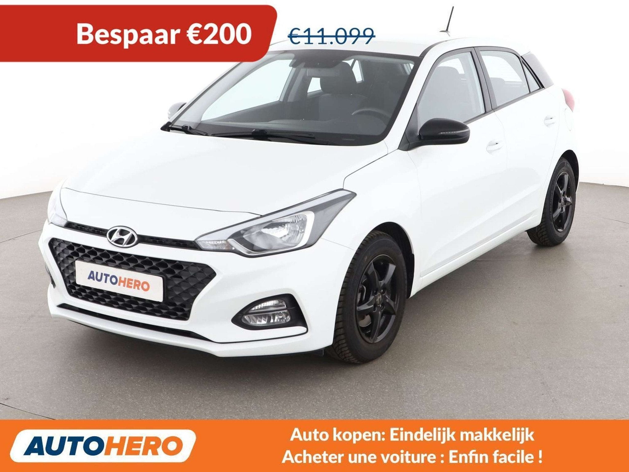 Hyundai i20 1.0 TGDI Select (bj 2019), Voorwielaandrijving, Gebruikt, Euro 6, 1239 kg