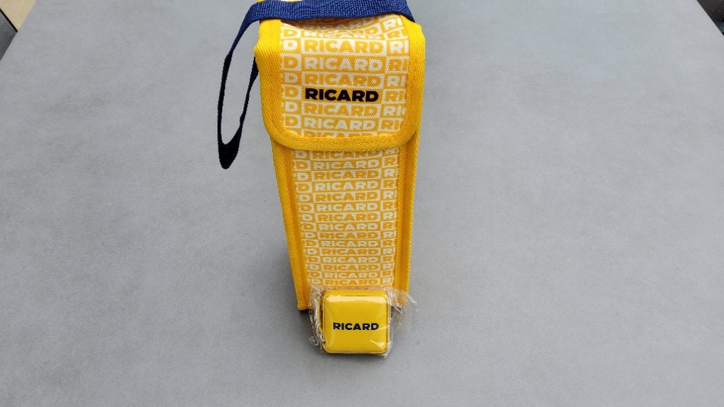 Ricard triplette + mètre ruban neuf. Non utilisé, Collections, Marques & Objets publicitaires, Enlèvement ou Envoi, Neuf