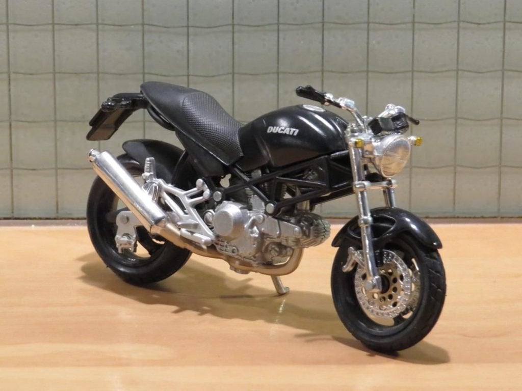Ducati Monster Dark 1:18 blister, Hobby en Vrije tijd, Modelauto's | 1:18, Nieuw, Motor, Maisto, Ophalen of Verzenden