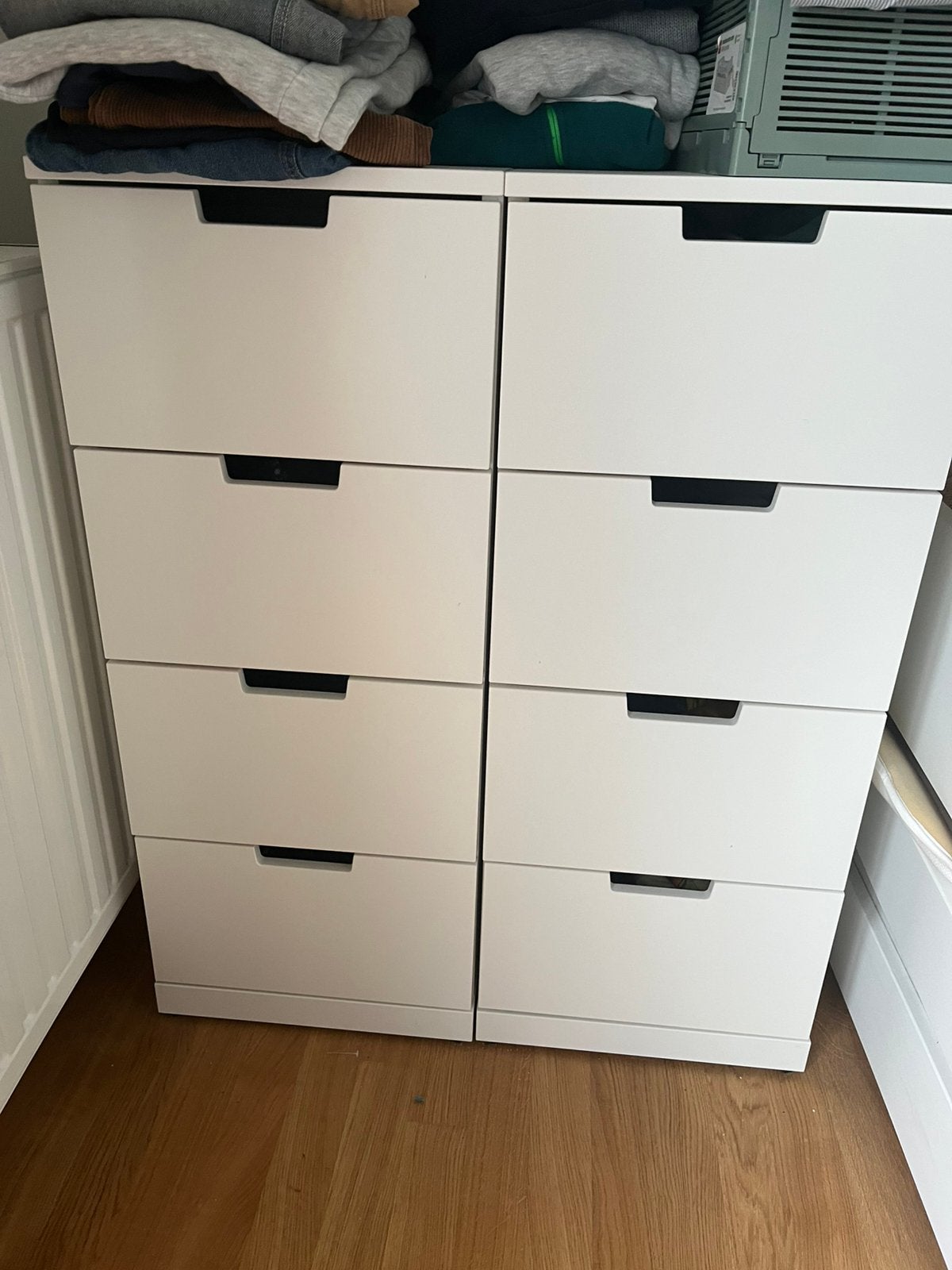 Lot de 4 caissons ikea, Maison & Meubles, Armoires | Commodes, Enlèvement, Comme neuf