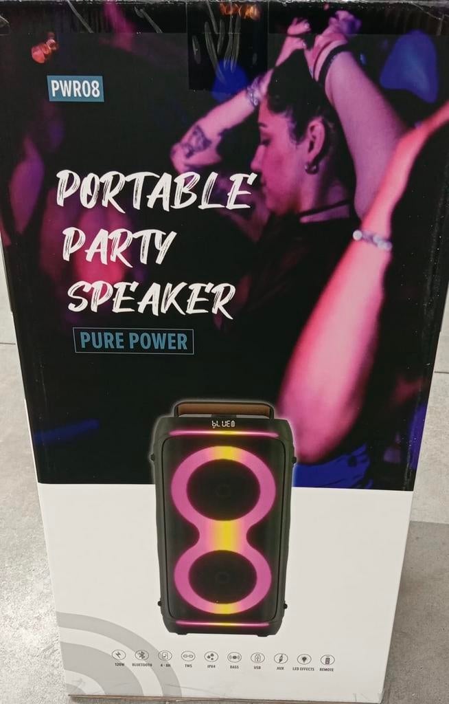 Enceinte Bluetooth, TV, Hi-fi & Vidéo, Appareil pour karaoké, Neuf, Enlèvement ou Envoi