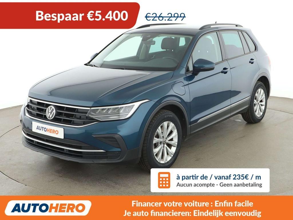 Volkswagen Tiguan 1.4 eHybrid Life (bj 2021, automaat), Auto's, 245 pk, Gebruikt, Euro 6, 1811 kg