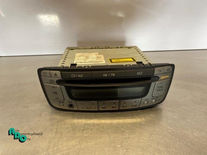 Radio CD Speler van een Toyota Aygo (Aygo 05-), Auto-onderdelen, Gebruikt, -, -, Ophalen of Verzenden