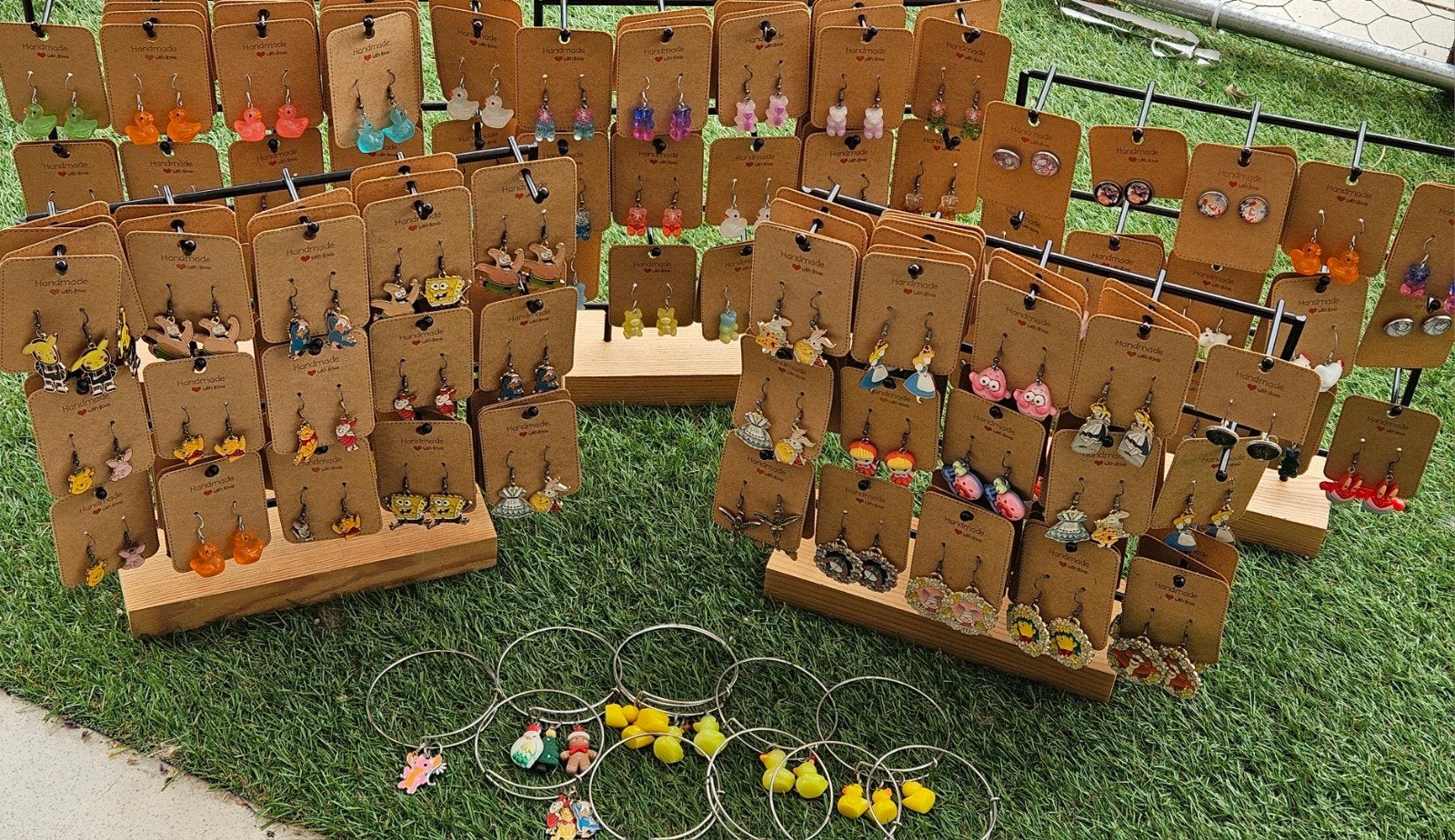 grote partij Disney-oorbellen, zilver S925, rommelmarkt, Ophalen of Verzenden