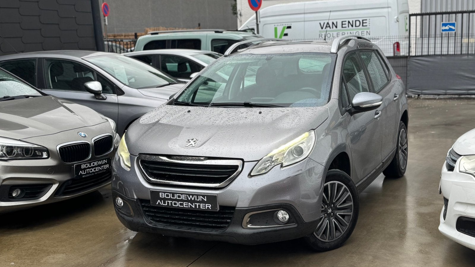 Peugeot 2008 1.2Benzine Euro6B 2016 177.xxxkm/Airco,Cruise,., Voorwielaandrijving, Stof, Zwart, 5 deurs