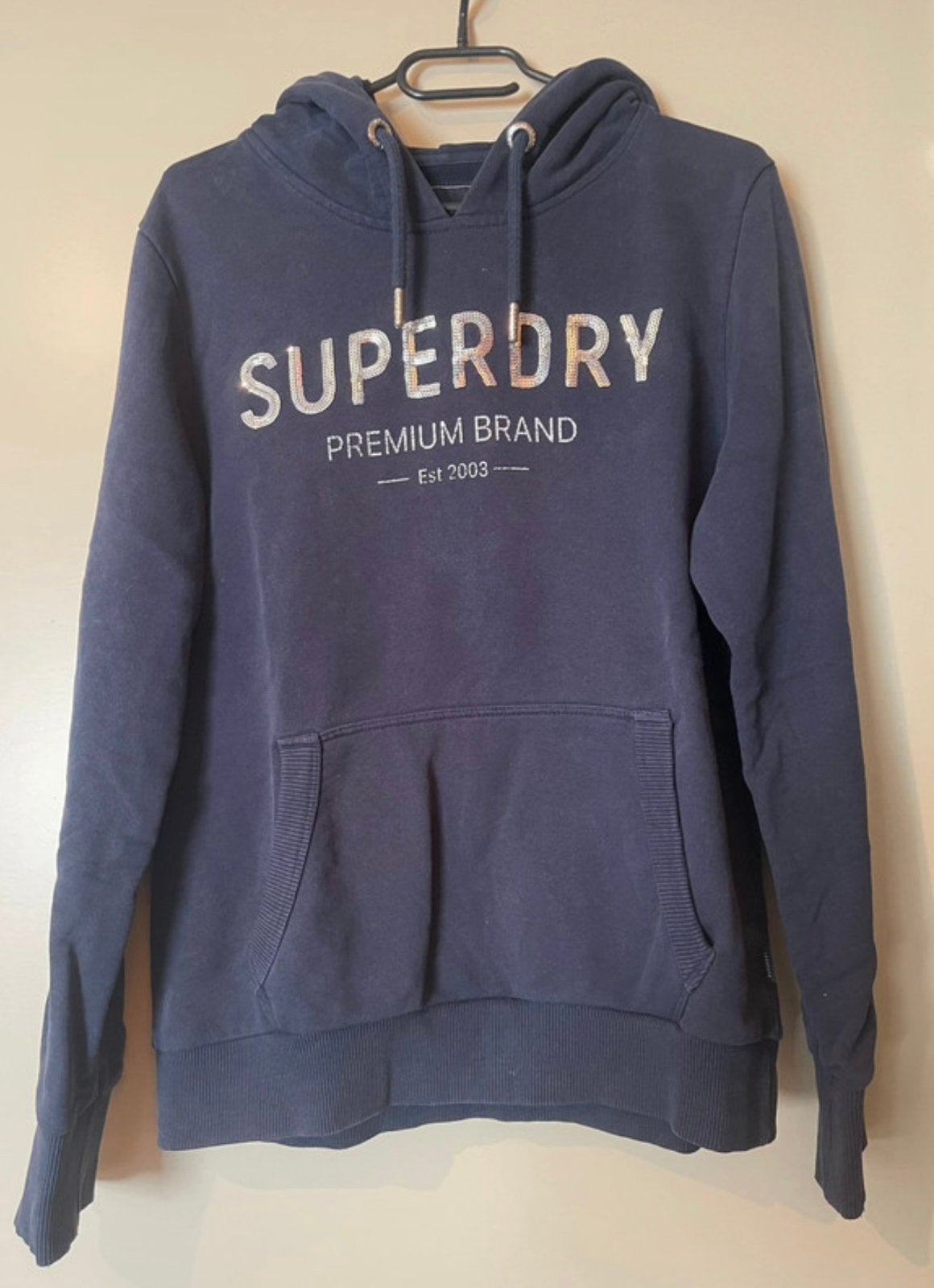 Trui Superdry, Ophalen of Verzenden, Zo goed als nieuw, Maat 38/40 (M), Blauw