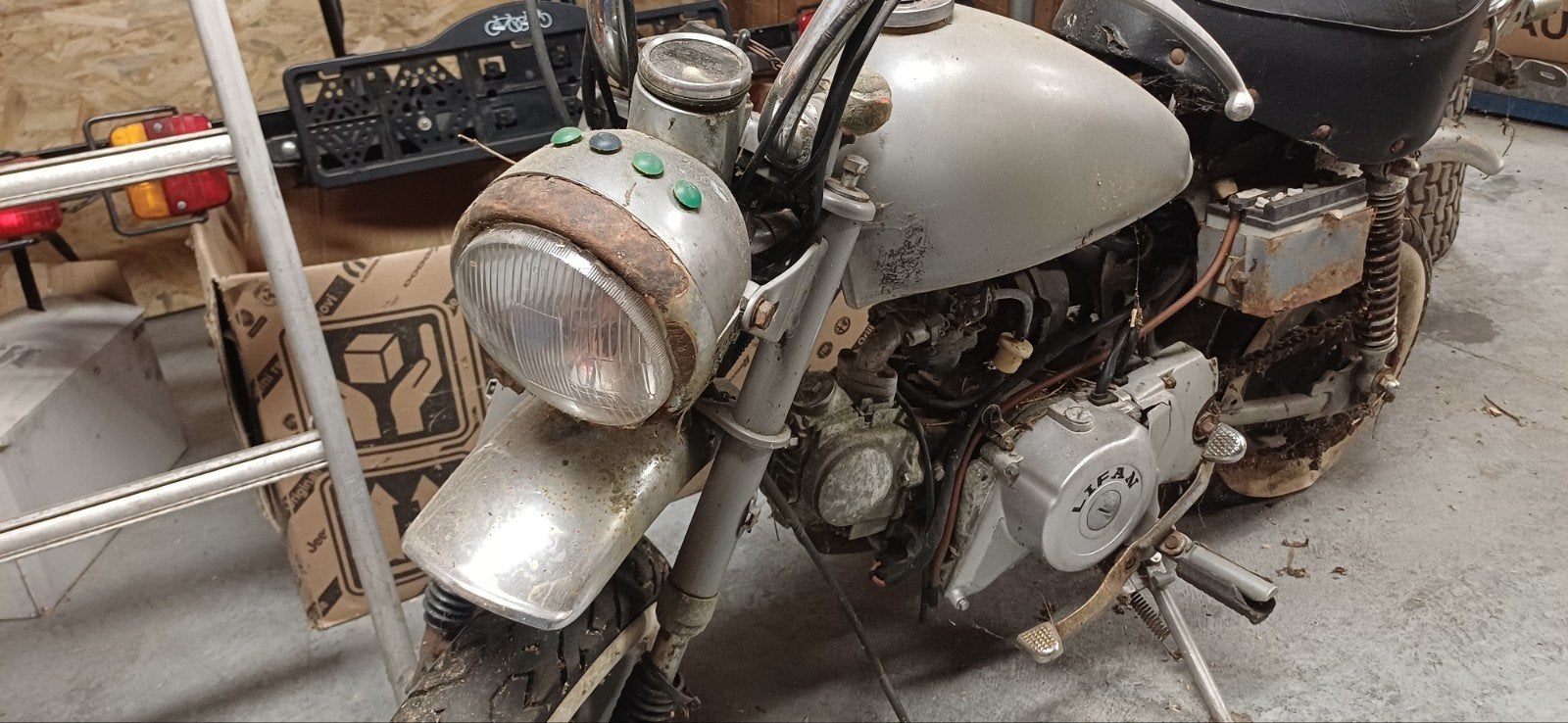 honda monkey lifan, Fietsen en Brommers, Ophalen