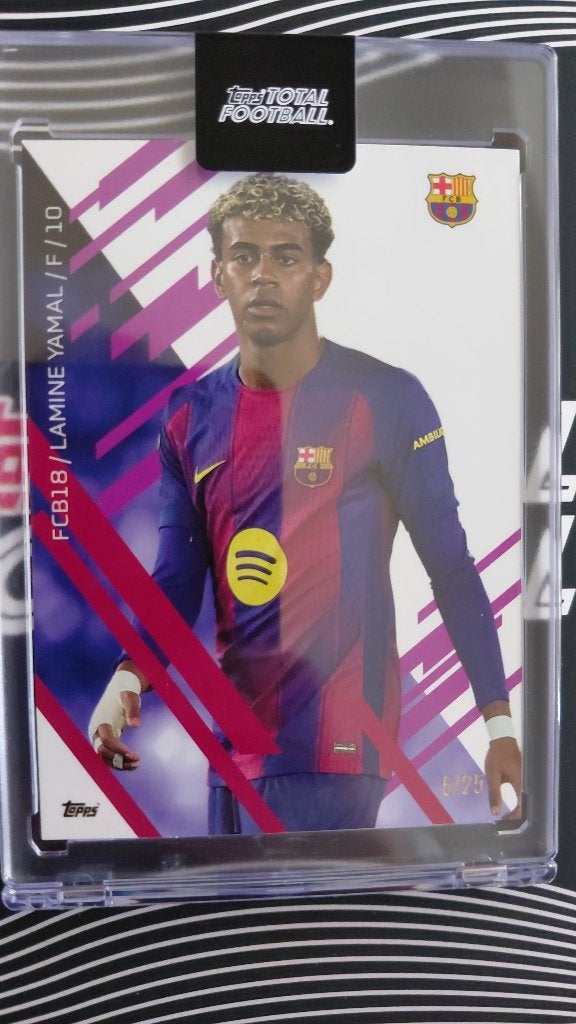 Lamine yamal /25, Verzamelen, Sportartikelen en Voetbal, Ophalen of Verzenden, Nieuw, Spelerskaart