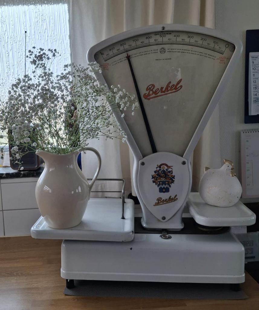 Berkel weegschaal 1942, Ophalen, Zo goed als nieuw