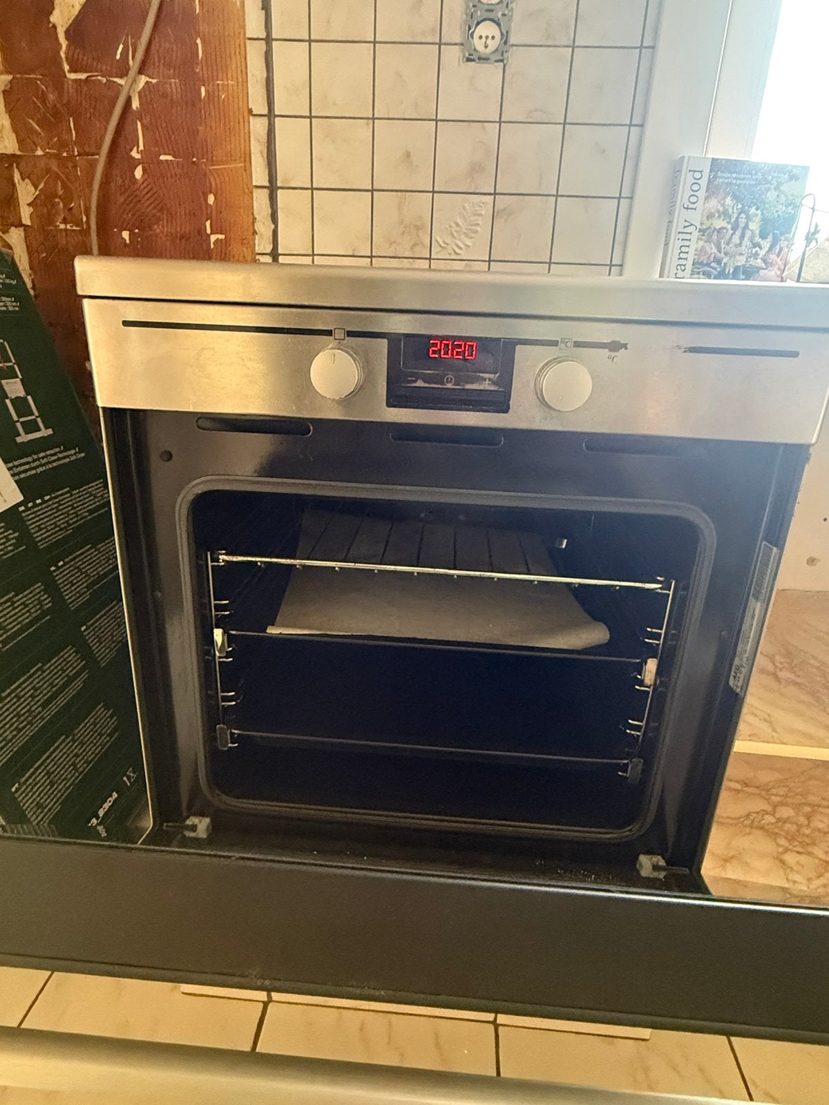 Inductievuur met oven weg wegens verbouwing, Elektronische apparatuur, Ovens, Ophalen, Gebruikt, AEG, Heteluchtoven
