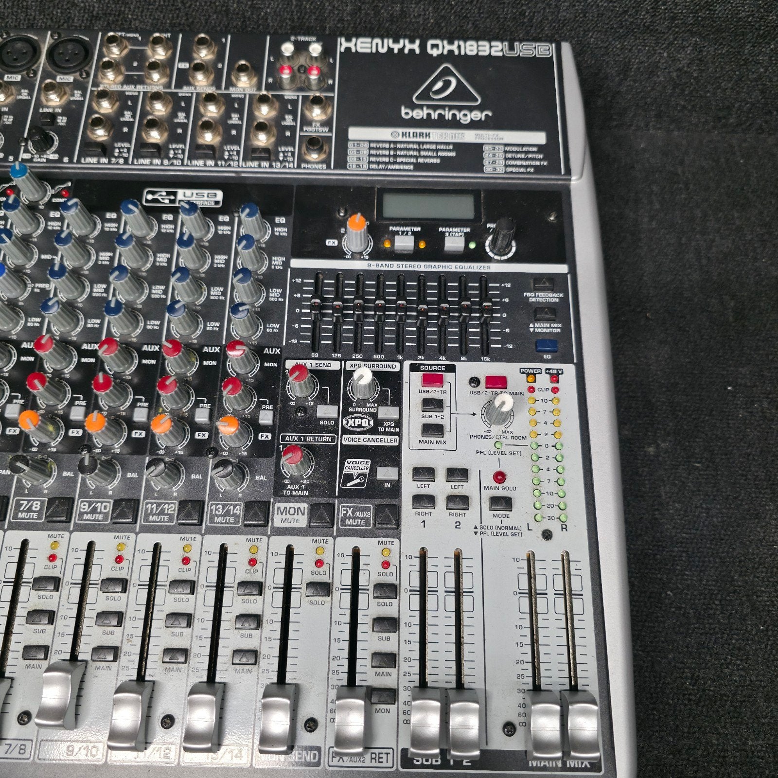BEHRINGER XENYX  QX1832usb  mixer / mengpaneel, Ophalen of Verzenden