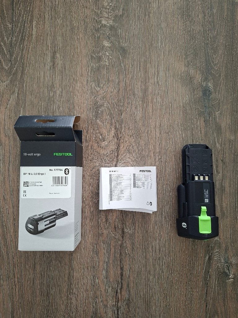 Nieuwe Festool BP 18 Li 3,0 Ergo Accu met Bluetooth, Ophalen of Verzenden, Nieuw