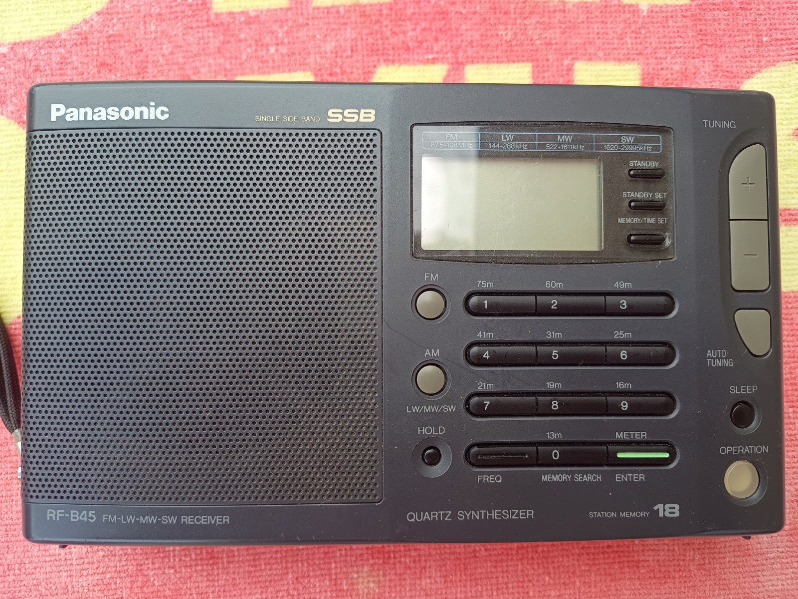 panasonic rfb45, wereldontvanger, Ophalen of Verzenden, Wereldontvanger