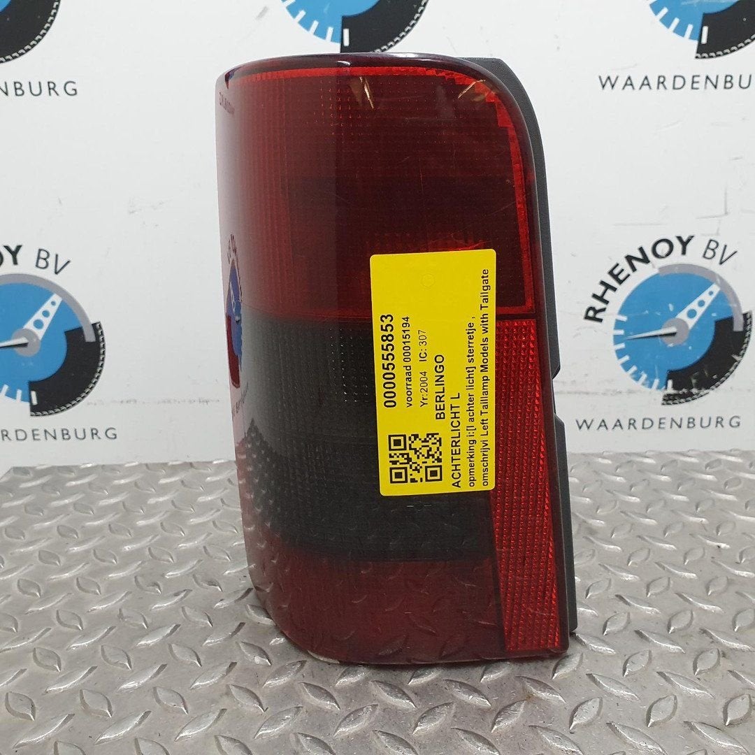 CITROEN BERLINGO 1.9 D 600 Commerce ACHTERLICHT L 2004, Enlèvement ou Envoi, Utilisé, Stiba membre