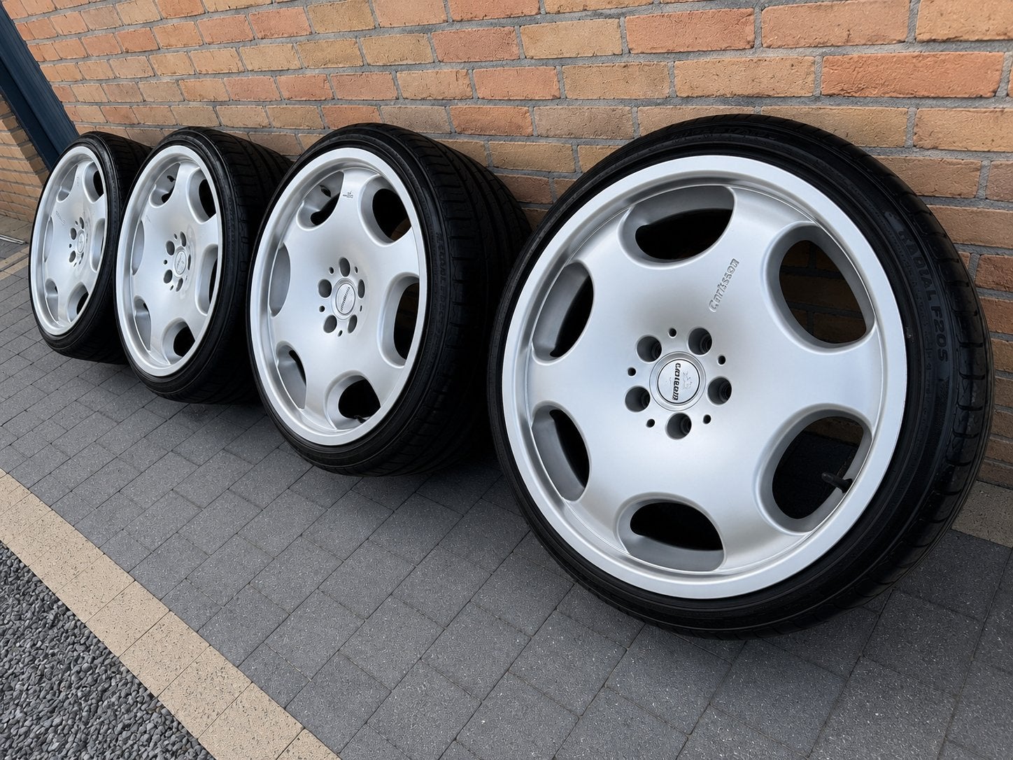 SKN MOTORS biedt aan   Originele Carlsson 19” Breedset, Auto-onderdelen, Banden en Velgen, Ophalen, 19 inch, Band(en)