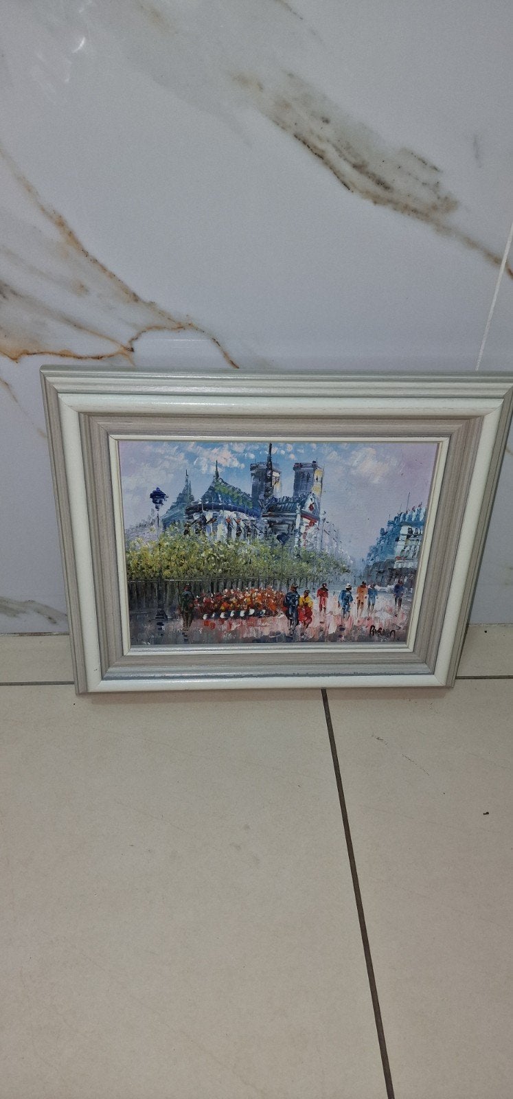 schilderij van Caroline Burnett, Antiquités & Art, Enlèvement ou Envoi