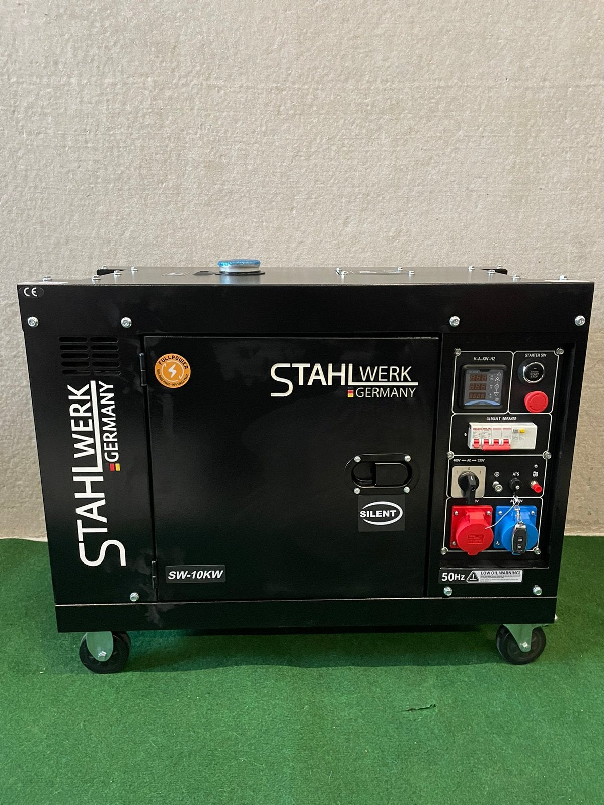 Nieuwe Stahlwerk 10kva dieselaggregaten elektrische start, Bricolage & Construction, Générateurs, Enlèvement, Neuf, 5 à 10 kVA