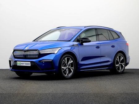 Skoda Enyaq SPORTLINE - 82 KWH - 285 PK, Autos, Interruption de démarrage, Achat, https://public.car-pass.be/vhr/041bdd12-3147-45ab-877b-11377a940cd1