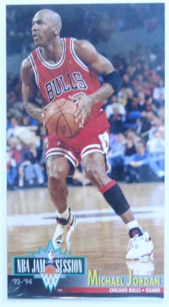 93-94 Leather Jam Session Michael Jordan #33, Envoi, Neuf, Image